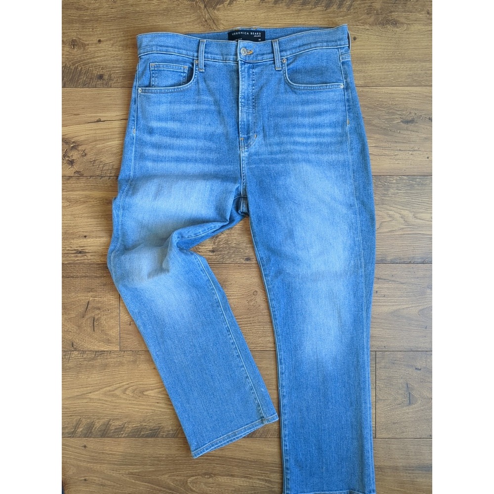 Veronica Beard Womens Sz 32 (Measures 34x27) Carly Kick Flare High Rise Jeans